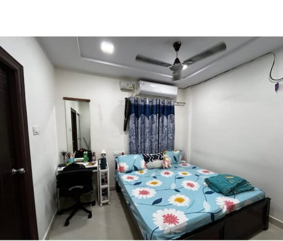 3bhk full furnished flat for rent in kondapur – 52k per month