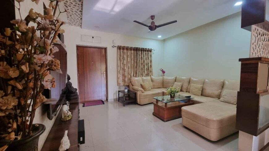 3bhk furnished Resale flat for sale @ Kondapur, Hyderabad – 3 Crores