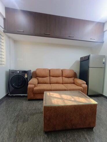 1BHK FULLY-FURNISHED FLAT AVAILABLE FOR RENT AT KUDLUGATE NEAR HSR, Bangalore – 22k per month