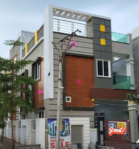 New Luxury 3 BHK Duplex House for Sale @ Sainikpuri, Hyderabad – 1.65 Crores