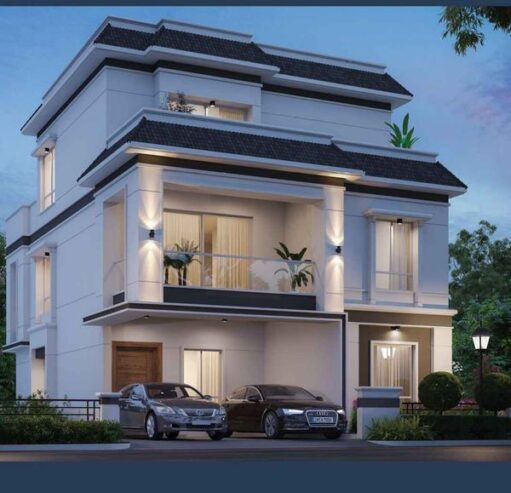 G+2 villa for Sale @ Bachupally, Hyderabad – 3.5 Crores