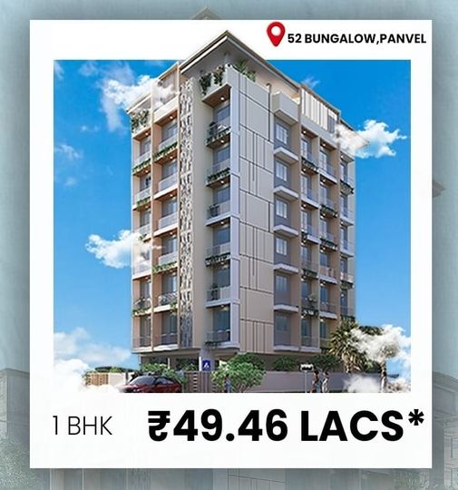 1BHK Flat for Sale @ Panvel, Mumbai – 49.46 lakhs