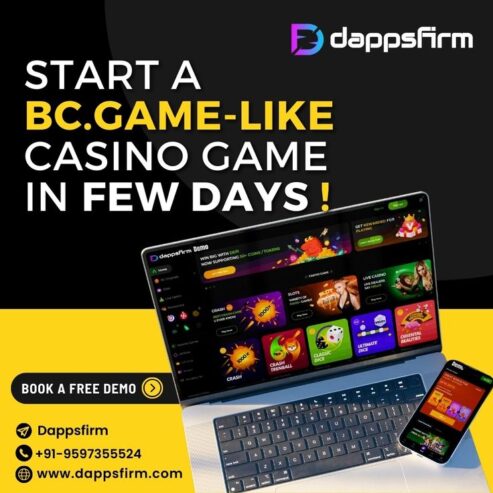 White-Label BC.Game Clone Software – Launch in Days, Not Months