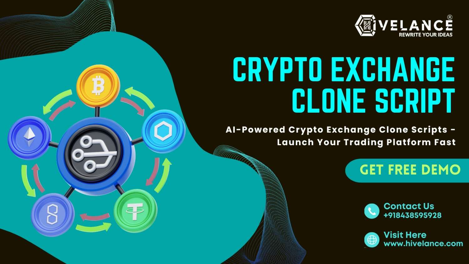 Get Your Crypto Exchange Clone Script With Hivelance