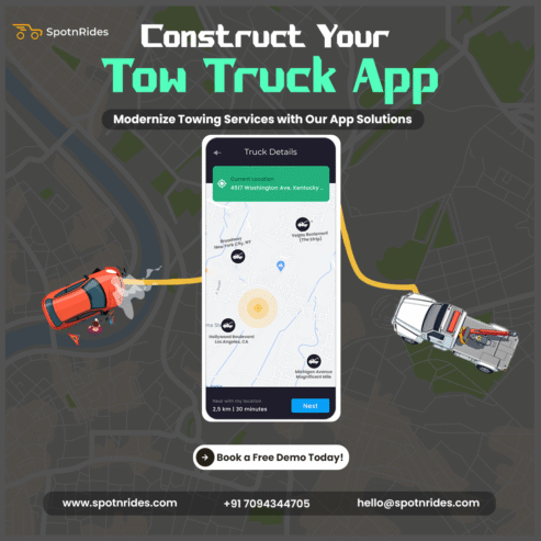 Build Your Next-Gen Roadside Service App with SpotnRides