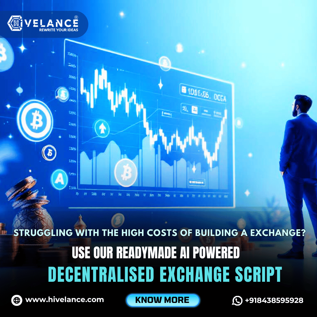 Get Decentralized exchange script at Low cost With Hivelance
