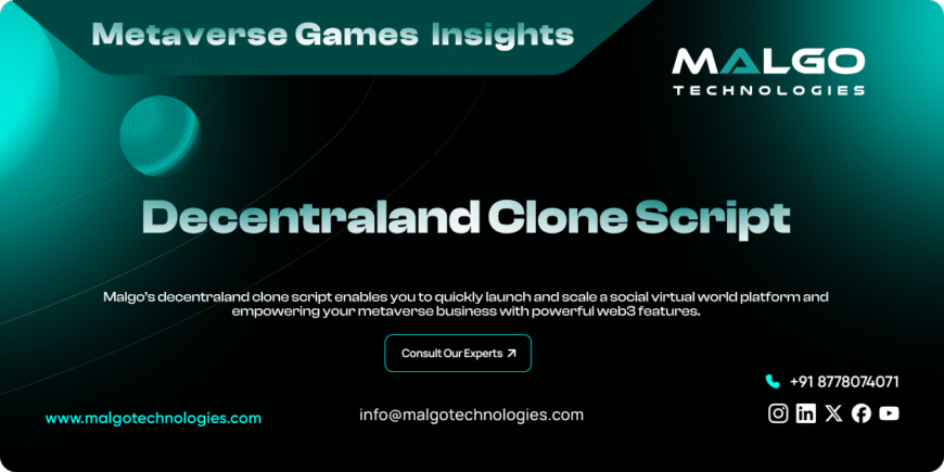 Launch Your Own Metaverse with Decentraland Clone Script