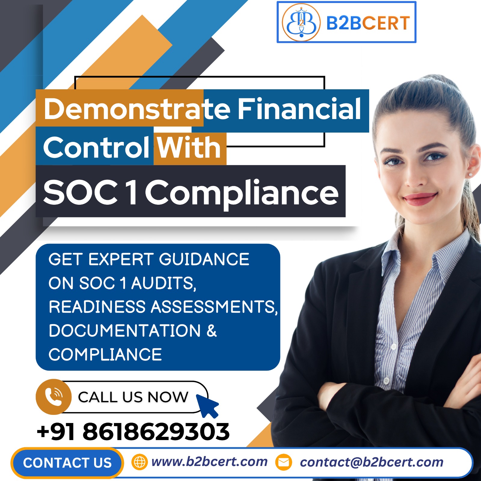 Ensure Financial Data Integrity with SOC 1 Certification in Bangalore | B2Bcert