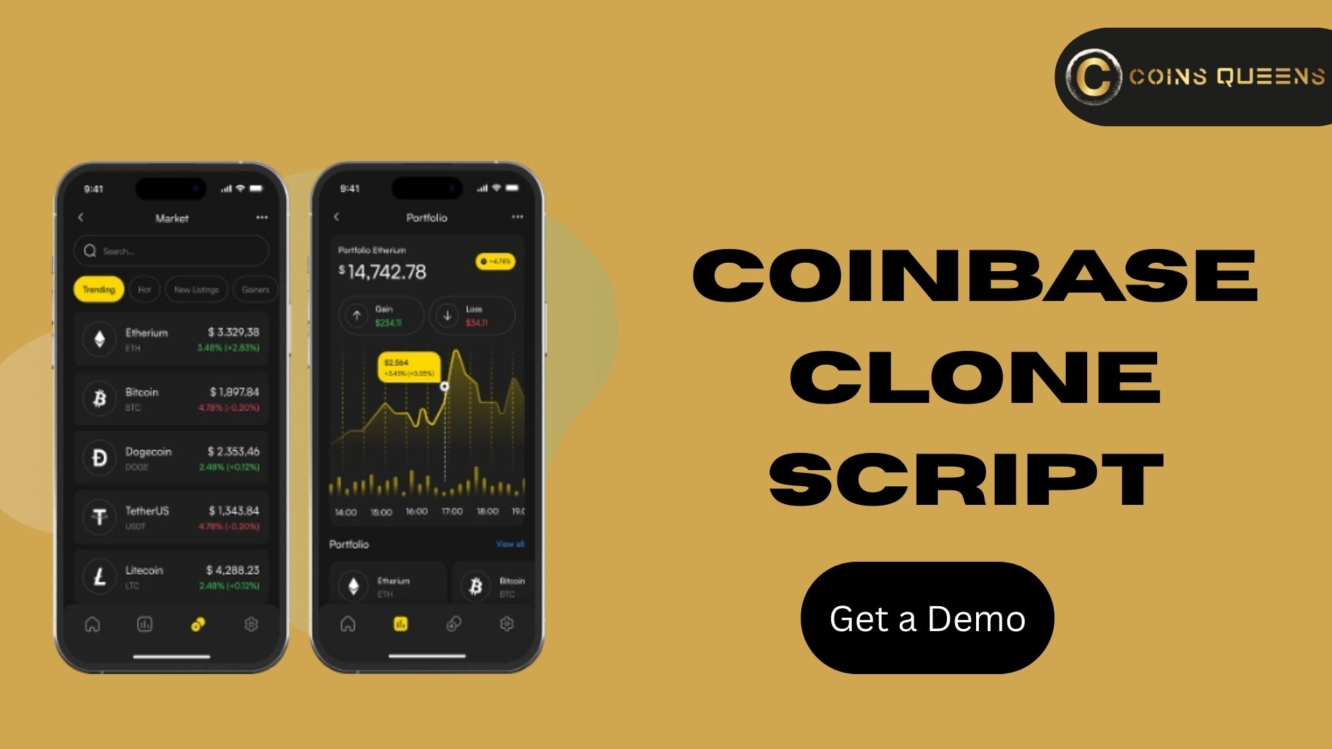 Coinbase Clone Script
