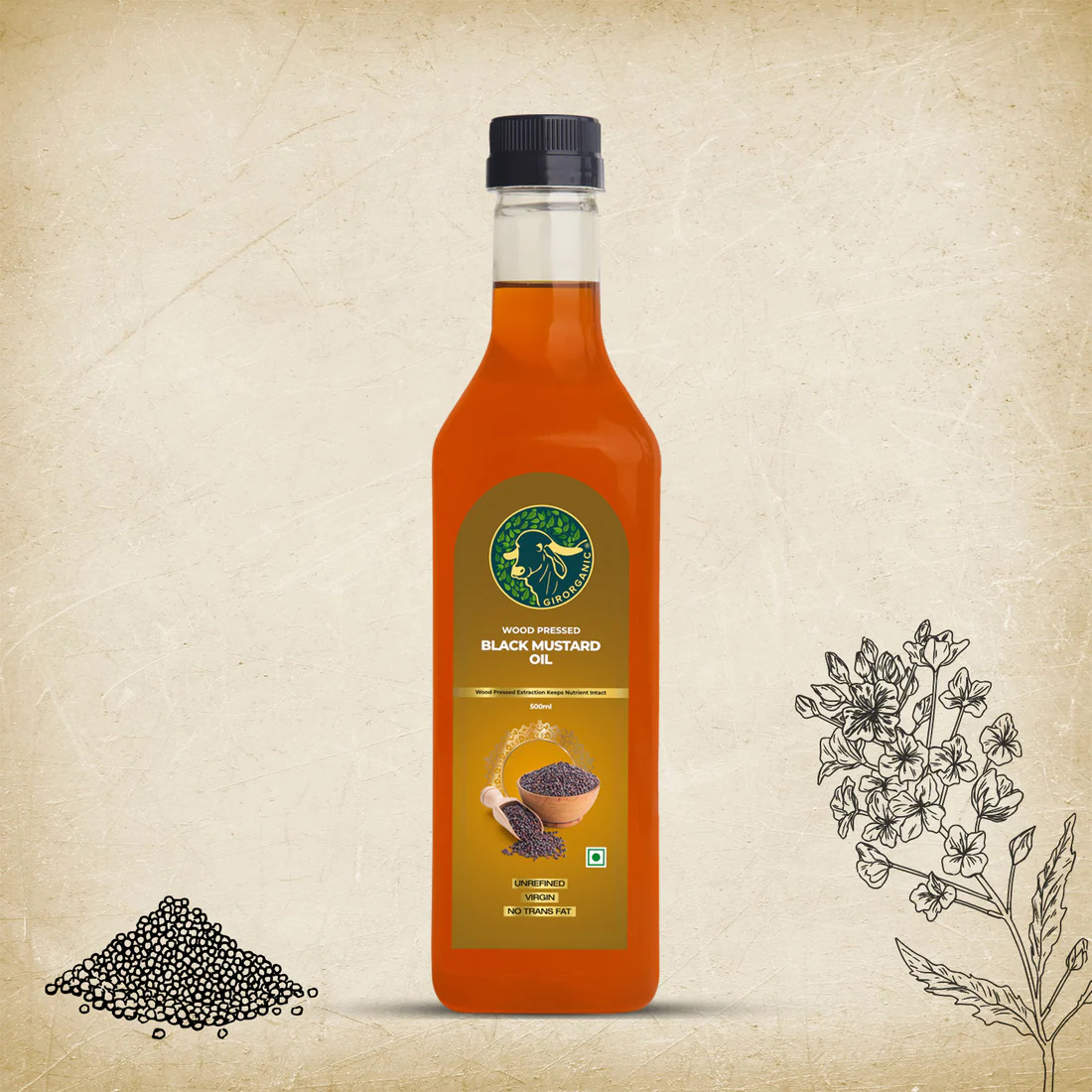 Why GirOrganic Cold Pressed Mustard Seed Oil Is the Healthier Cooking Choice