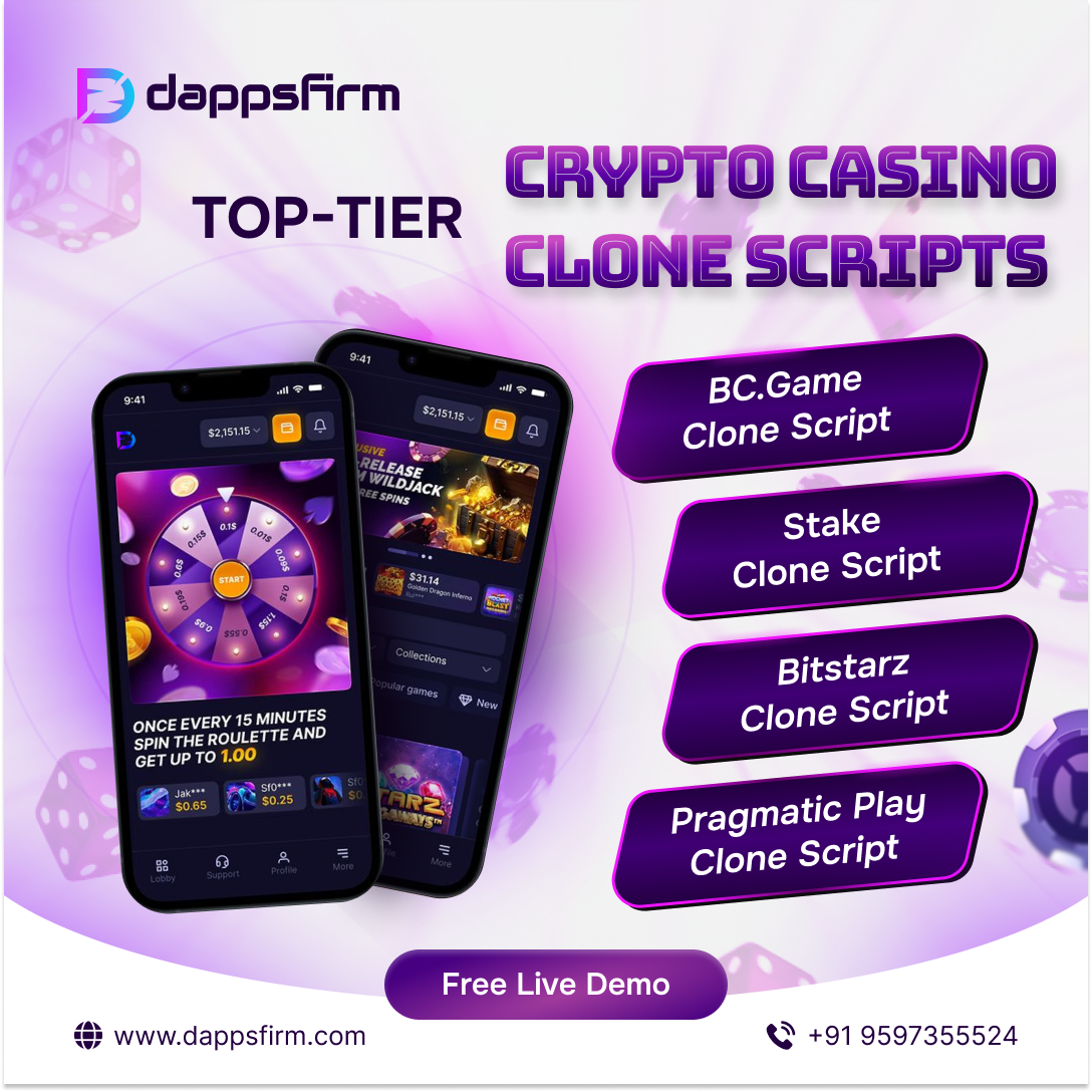 Capitalize on Crypto Gaming Craze with Crypto Casino Game Clone Scripts