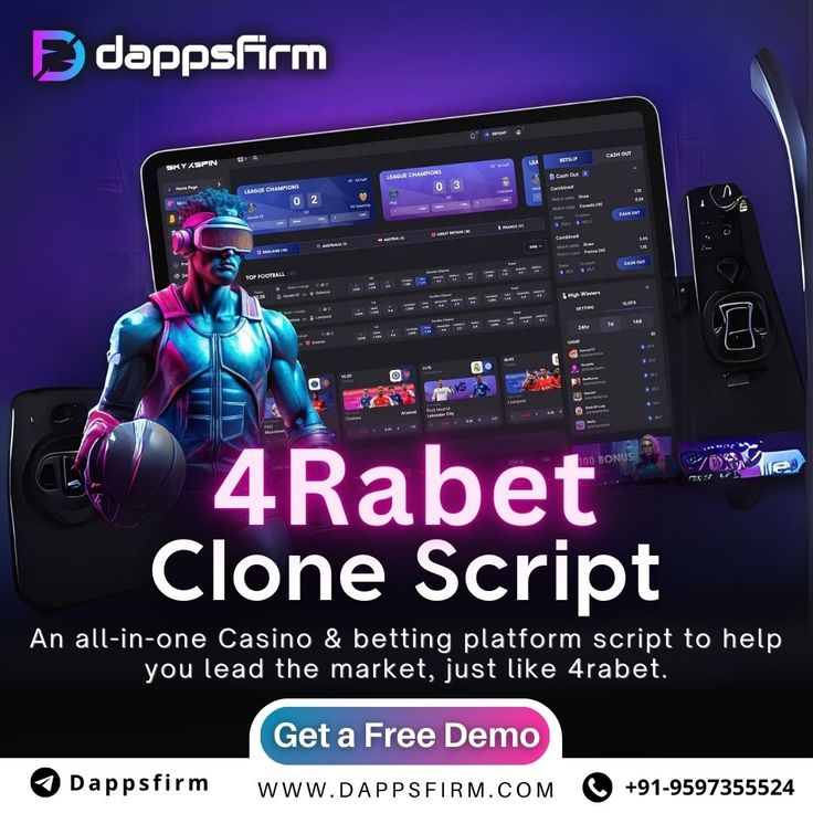 Sportsbook Platform Development Using 4Rabet Clone Script – Free Demo
