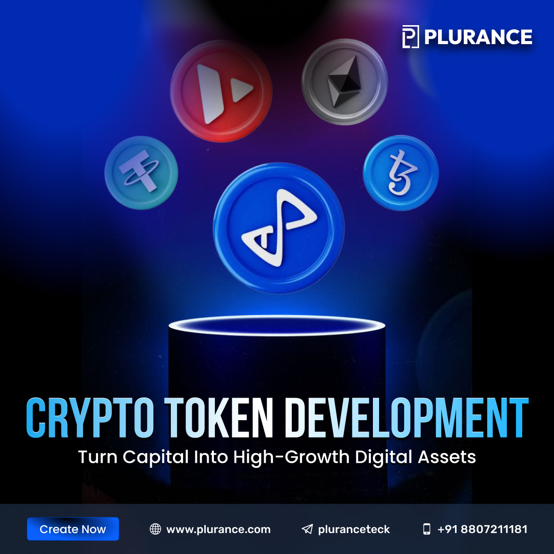 Crypto Token Development – Turn capital Into High Growth Digital Assets