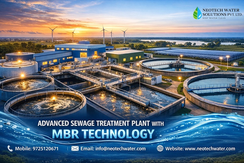 Advanced Sewage Treatment Plant with MBR Technology