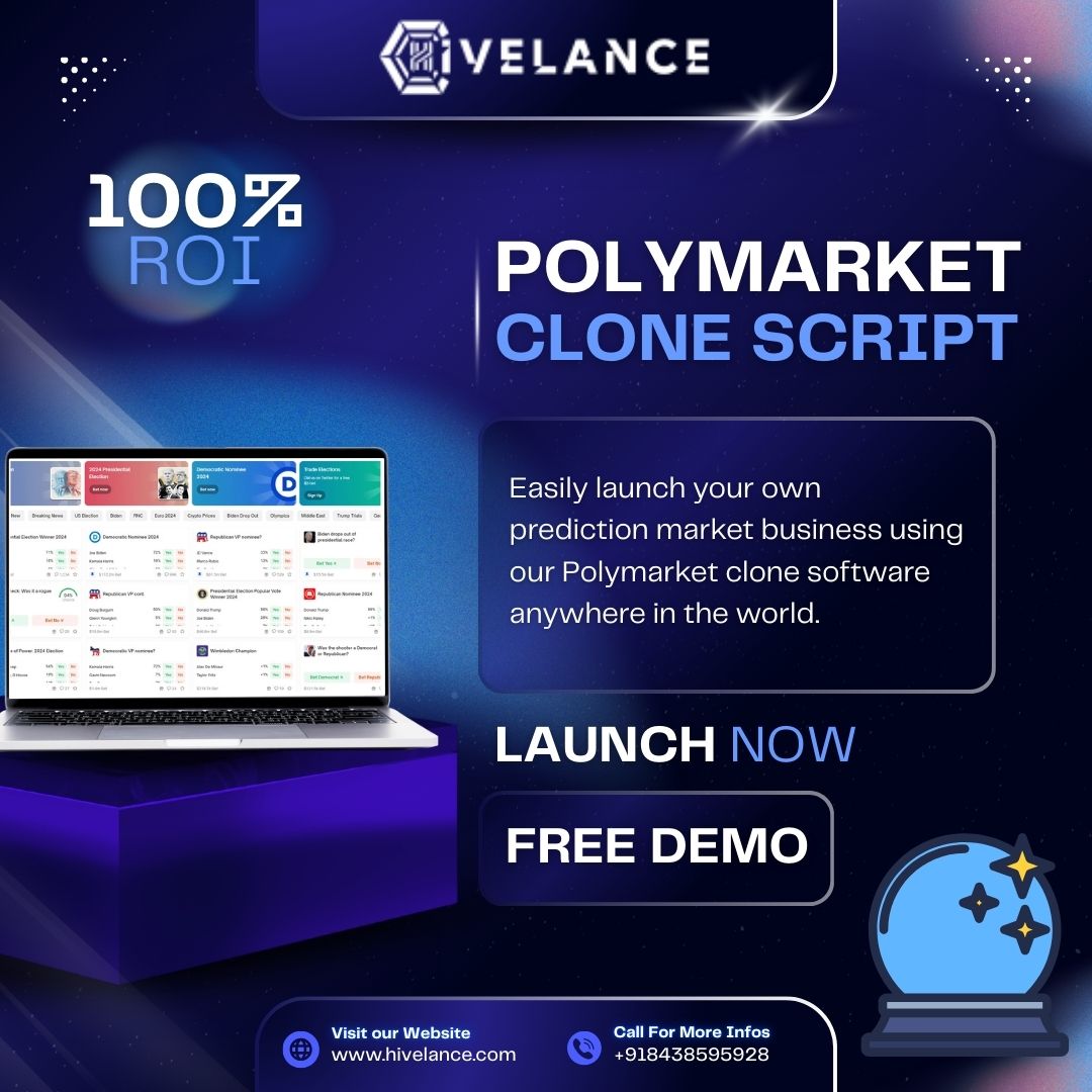 Start Your Online 100X Prediction Business With Polymarket Clone