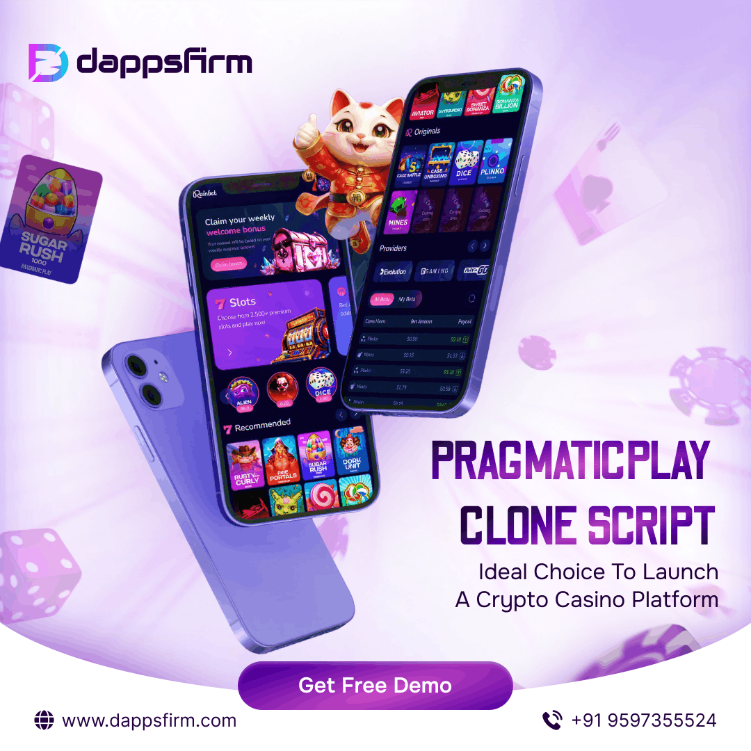 Affordable Pragmatic Play Clone Script With Free Demo for Worldwide Users