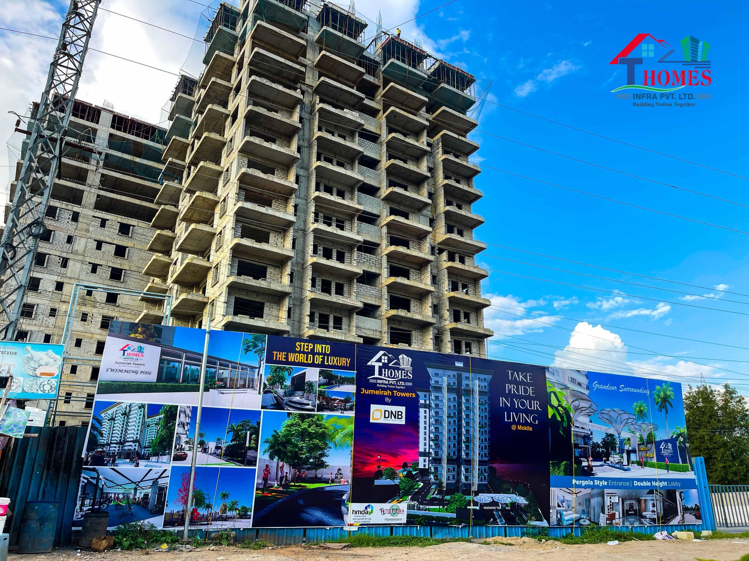 T HOMES – Jumeirah Towers, Apartments / Flats for Sale in Mokila, Hyderabad