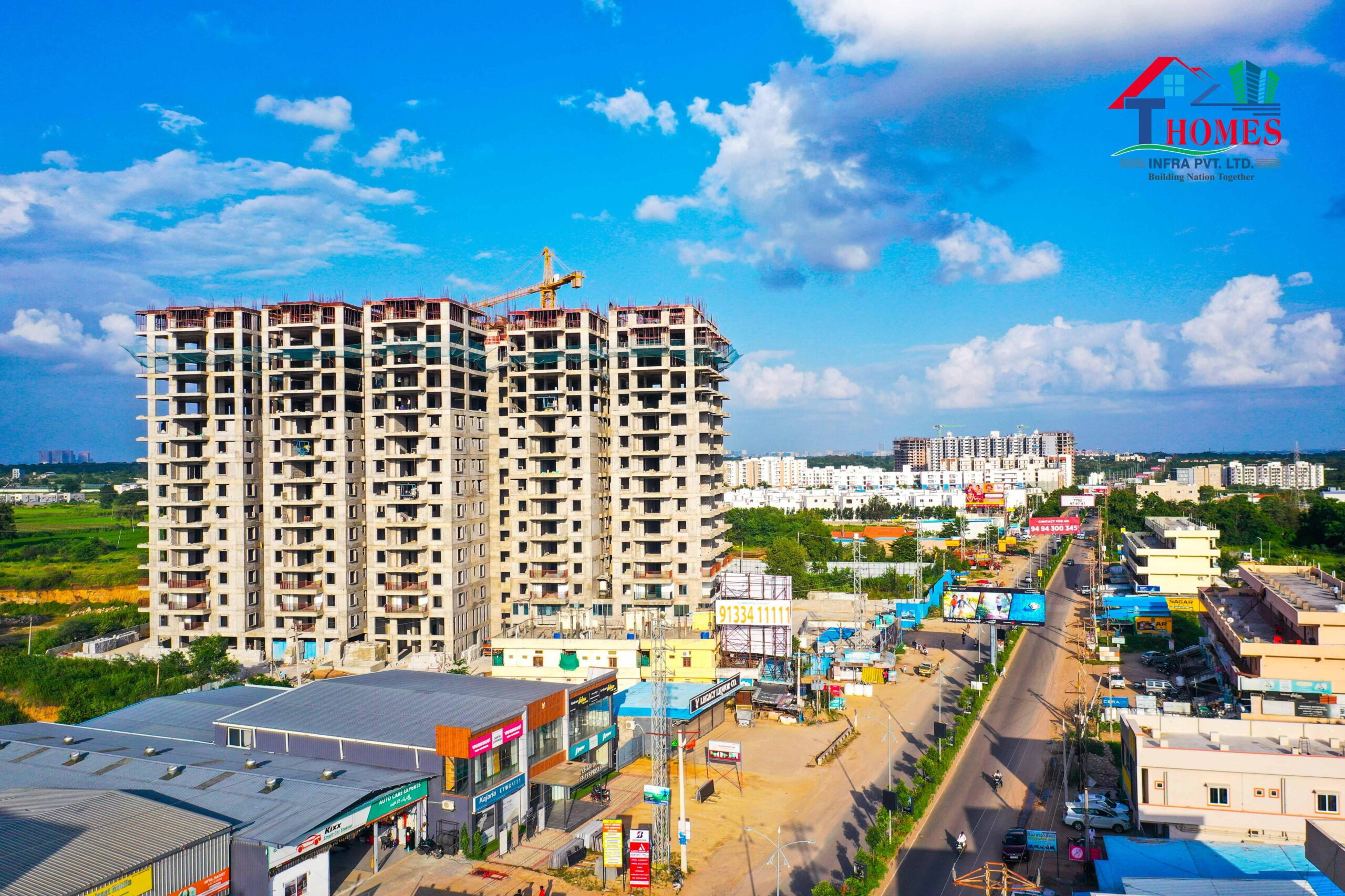 T HOMES – Jumeirah Towers, Apartments / Flats for Sale in Mokila, Hyderabad