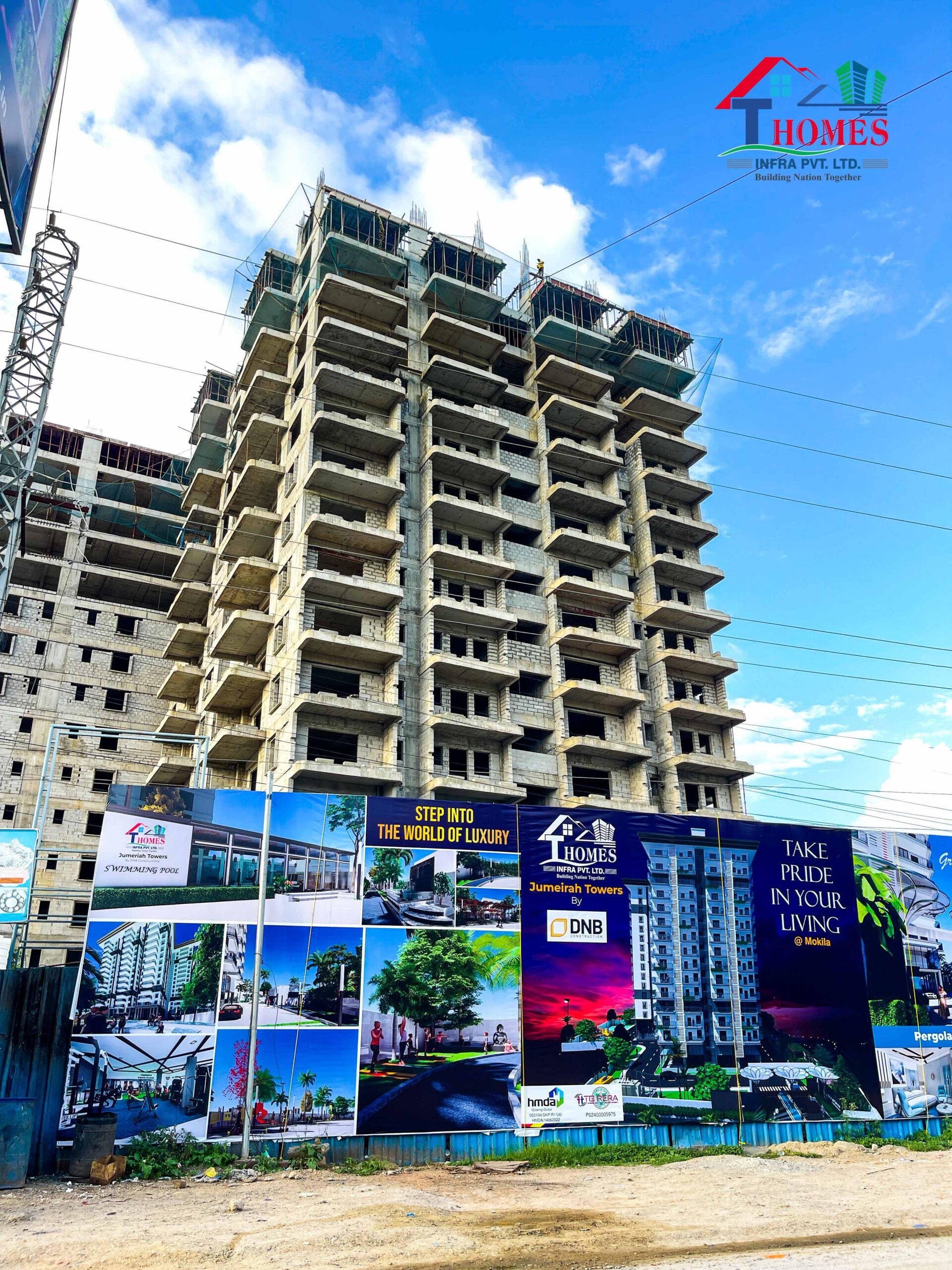 T HOMES – Jumeirah Towers, Apartments / Flats for Sale in Mokila, Hyderabad