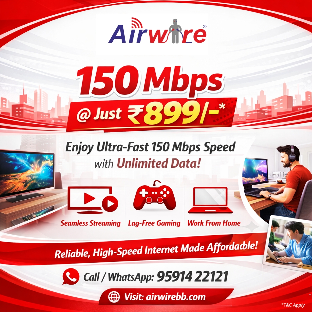 Cheapest wifi plans Bangalore