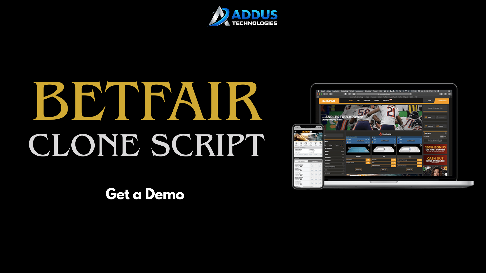 Betfair clone script – Addus technologies