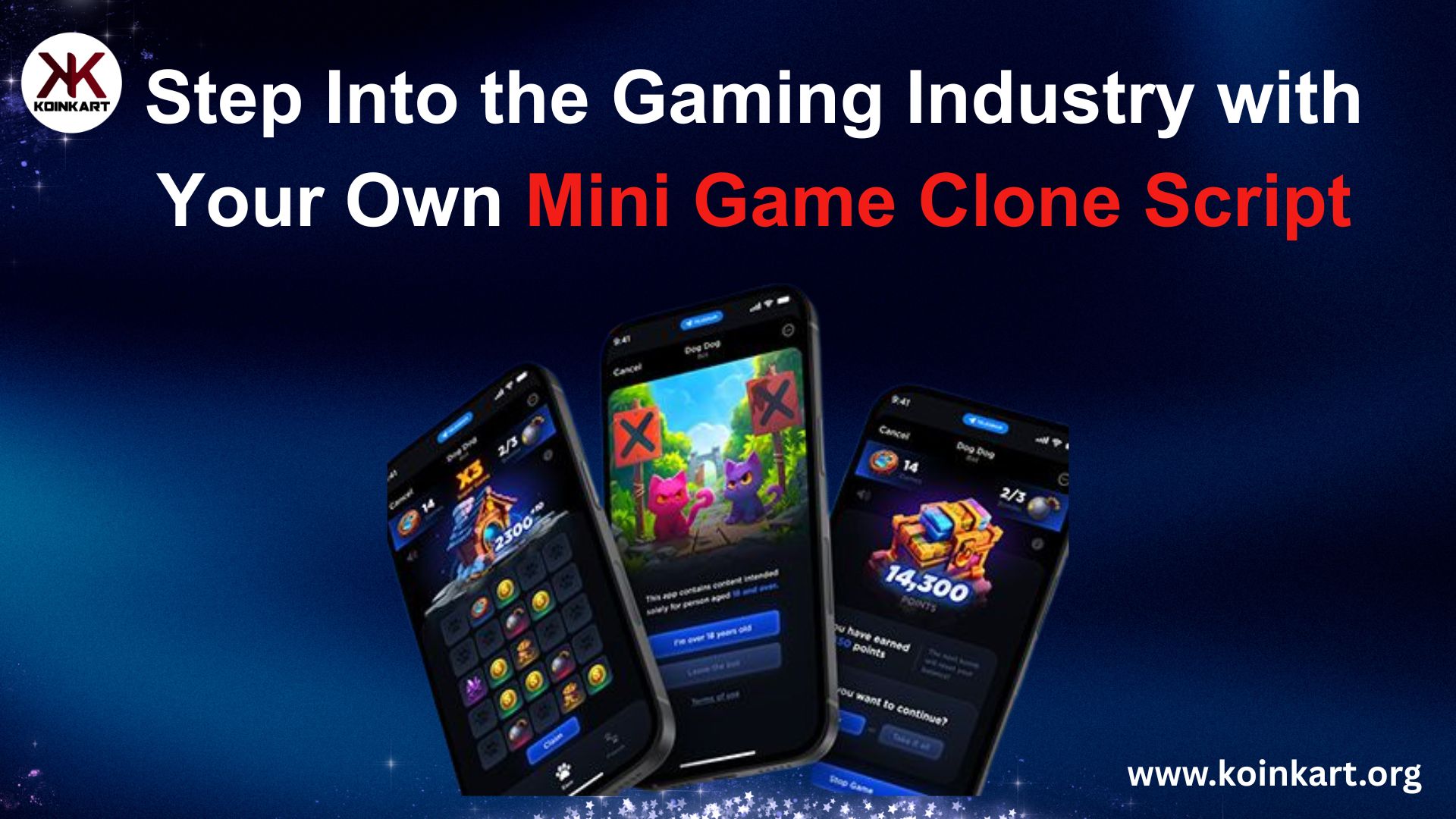 Step Into the Gaming Industry with Your Own Mini Game Clone Script