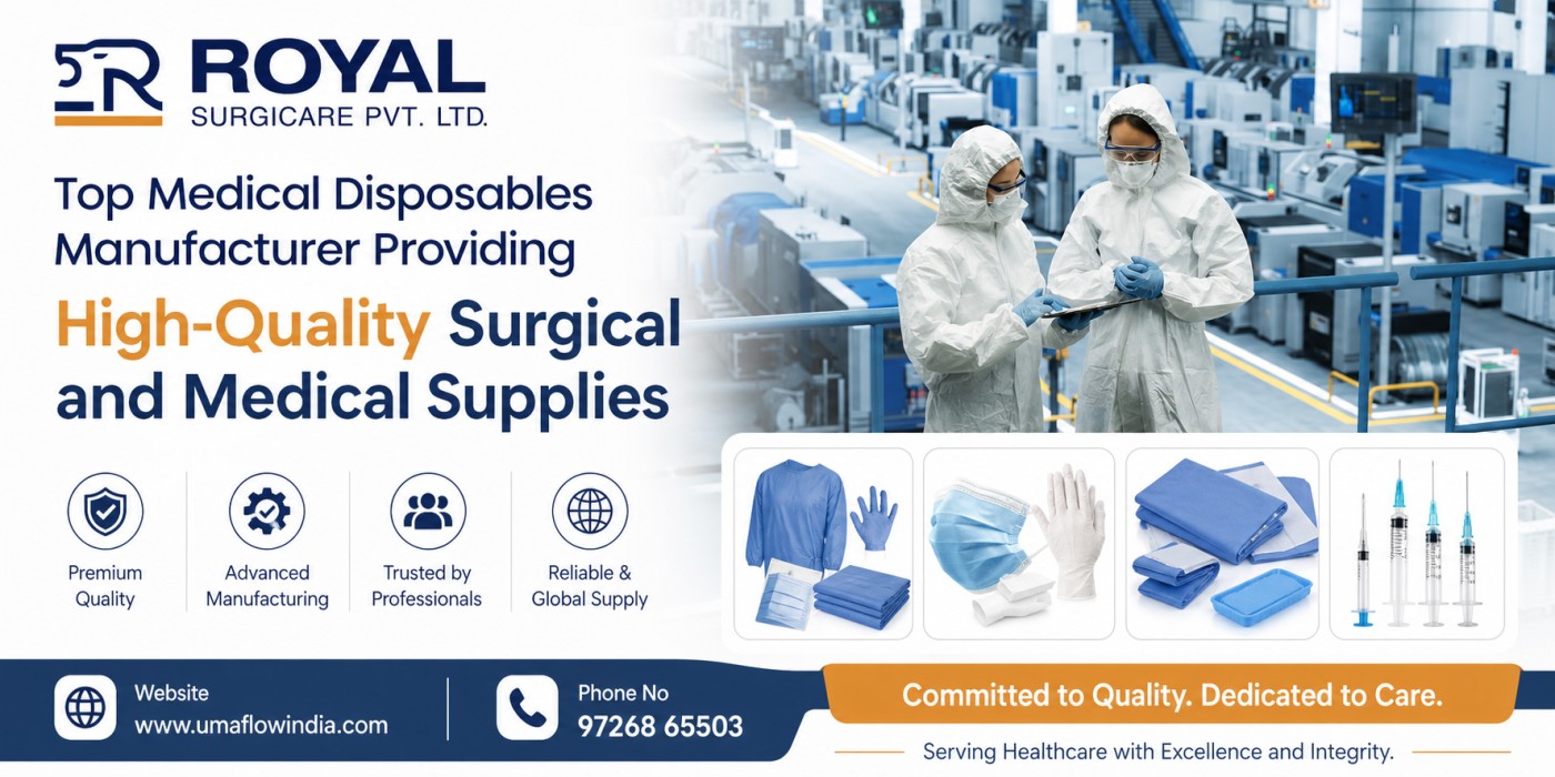 Top Medical Disposables Manufacturer Providing High-Quality Surgical and Medical Supplies