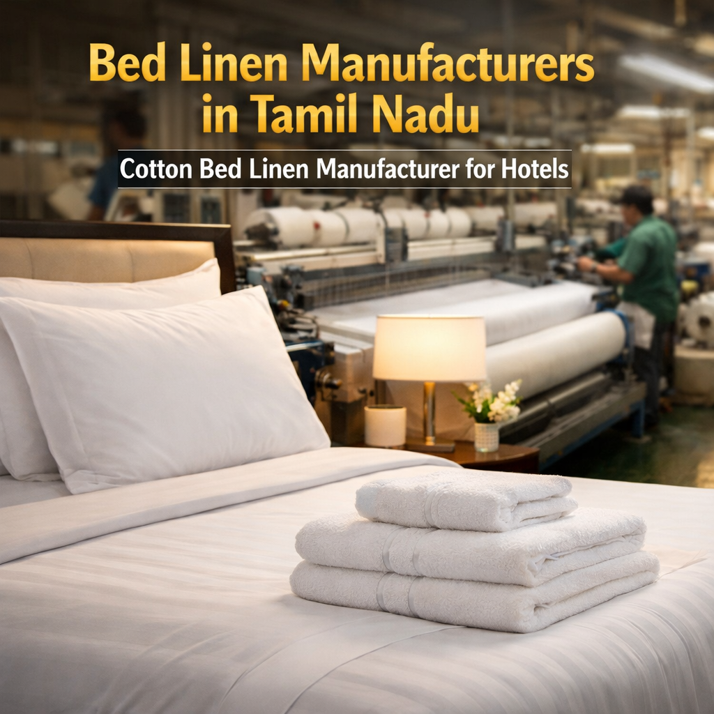 Why Fabline is Among the Top Bed Linen Manufacturers in Tamil Nadu for Hotels & Hospitality