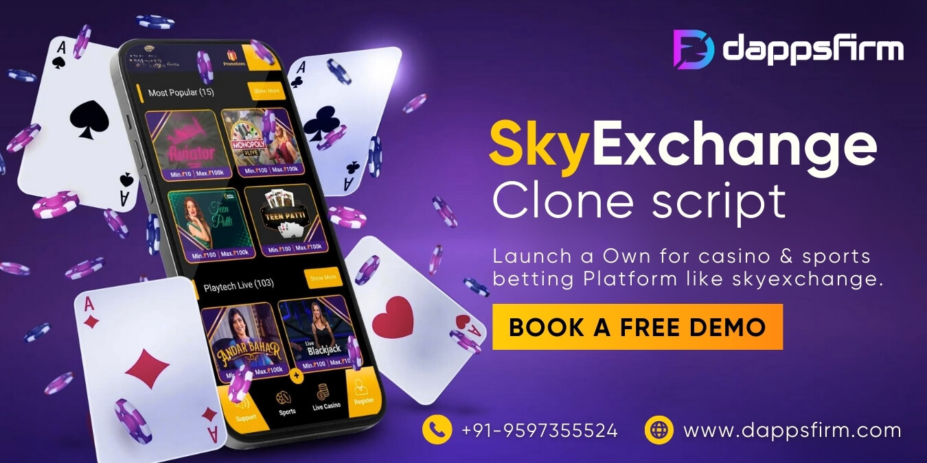 Skyexchange Betting Clone Script – Secure Platform with Fast RTP-Based Rewards