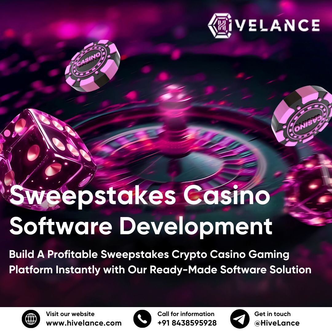 Hivelance Company Delivers Next-Generation Sweepstakes Casino Software Development
