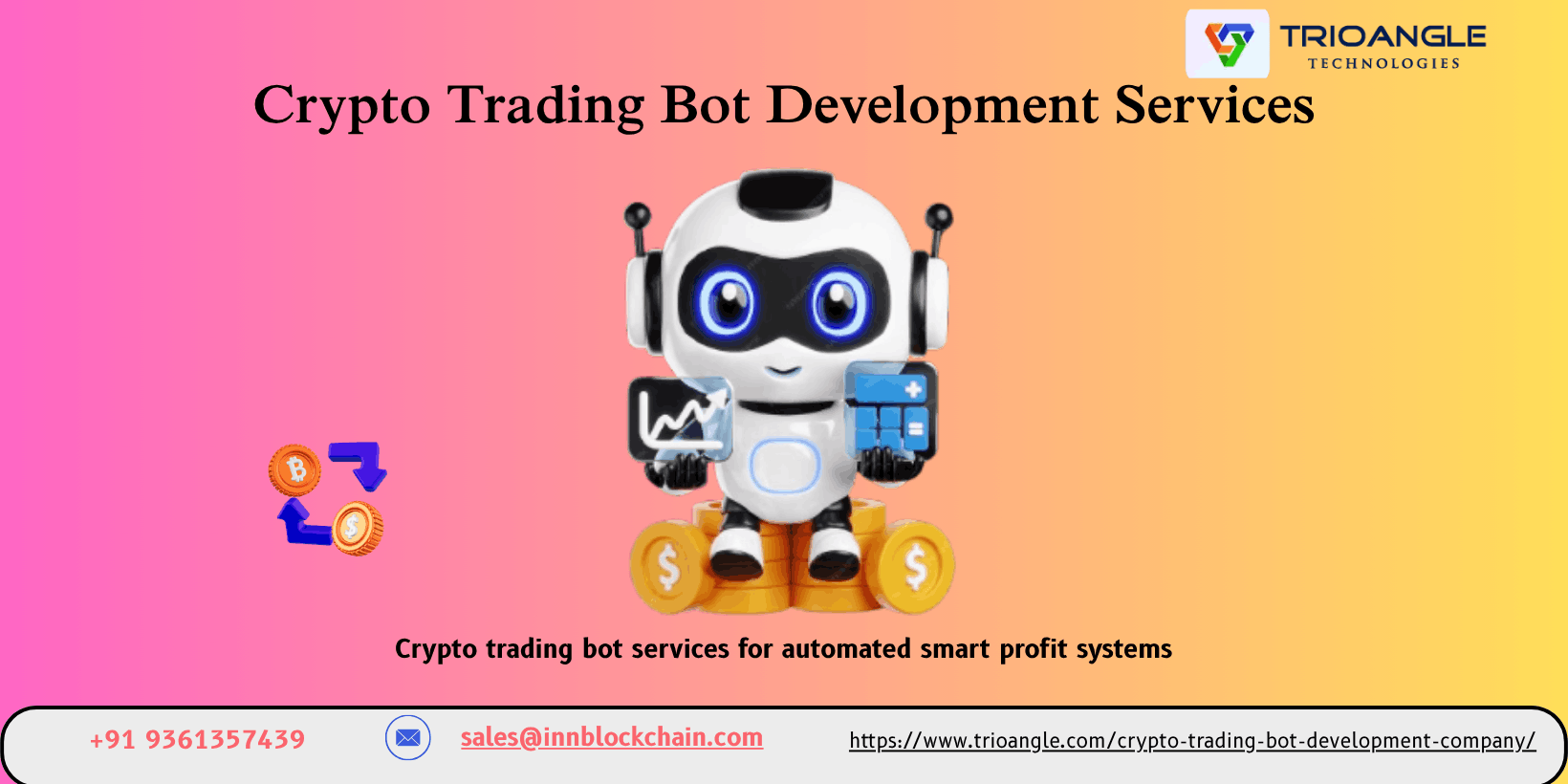 Crypto trading bot Development Company