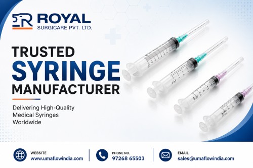 Trusted Syringe Manufacturer Delivering High-Quality Medical Syringes Worldwide