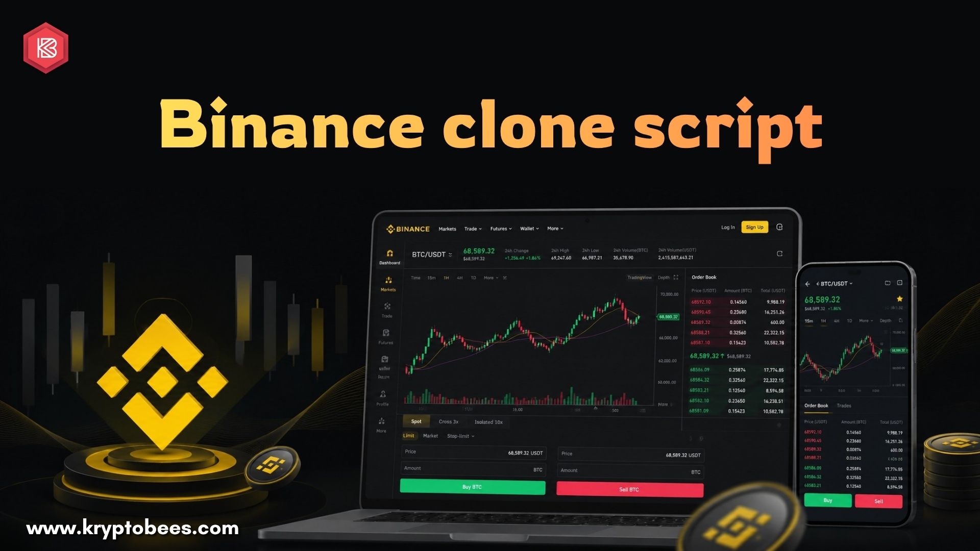Launch a Binance Clone Script with Advanced Order Routing Technology