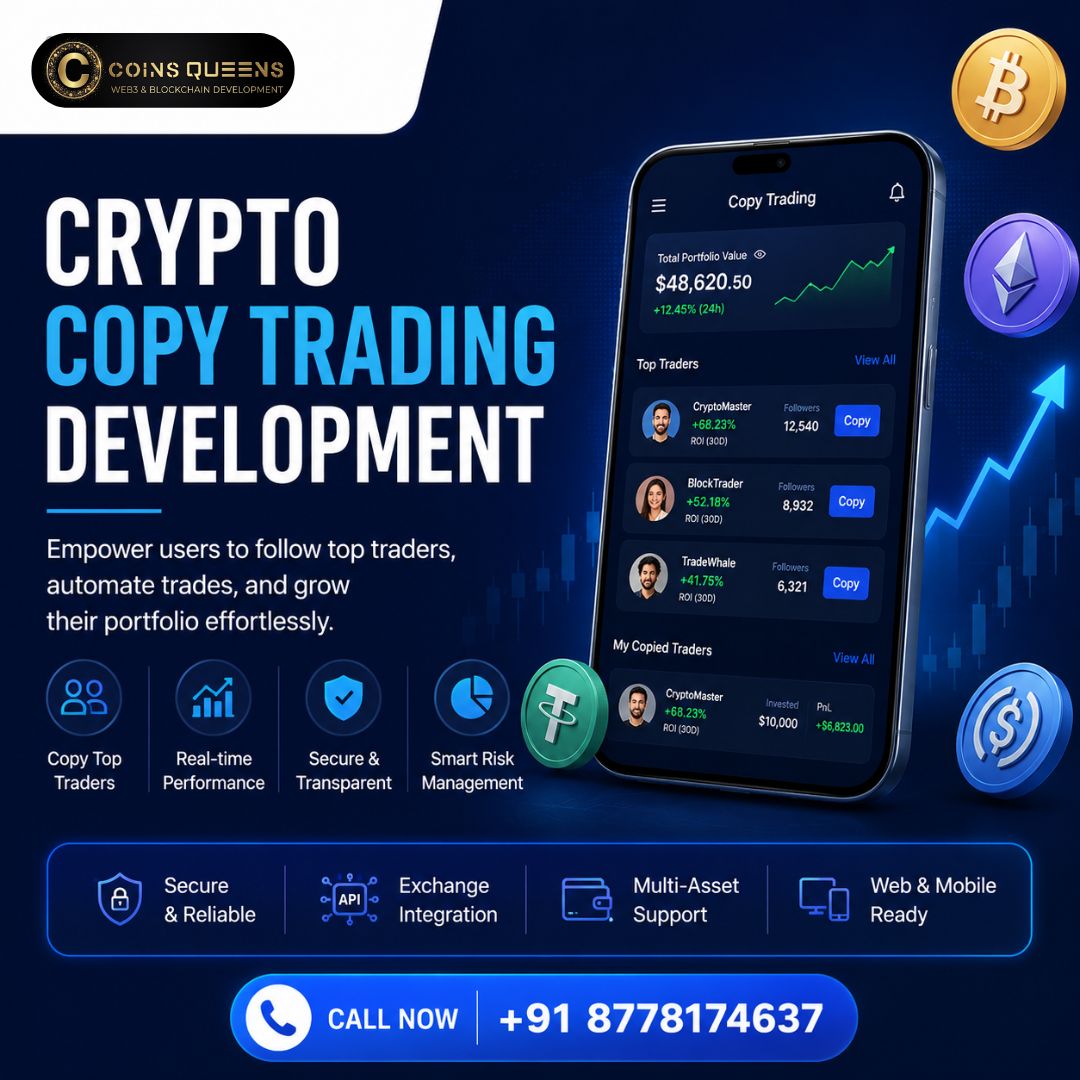 Get Premium Crypto Copy Trading Development Solutions