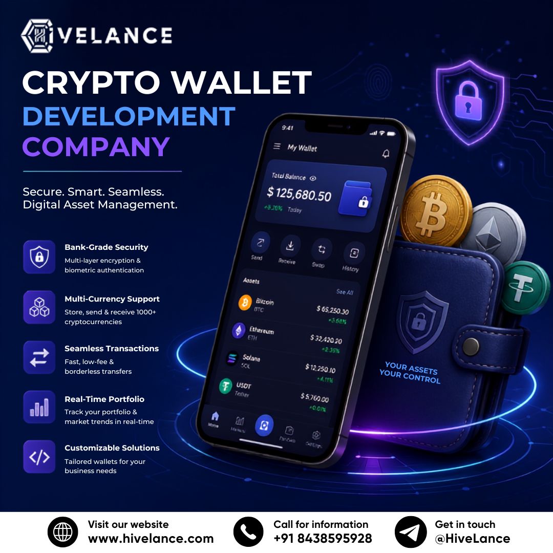 Crypto Wallet Development Service with Multi-Chain Support and Advanced Security