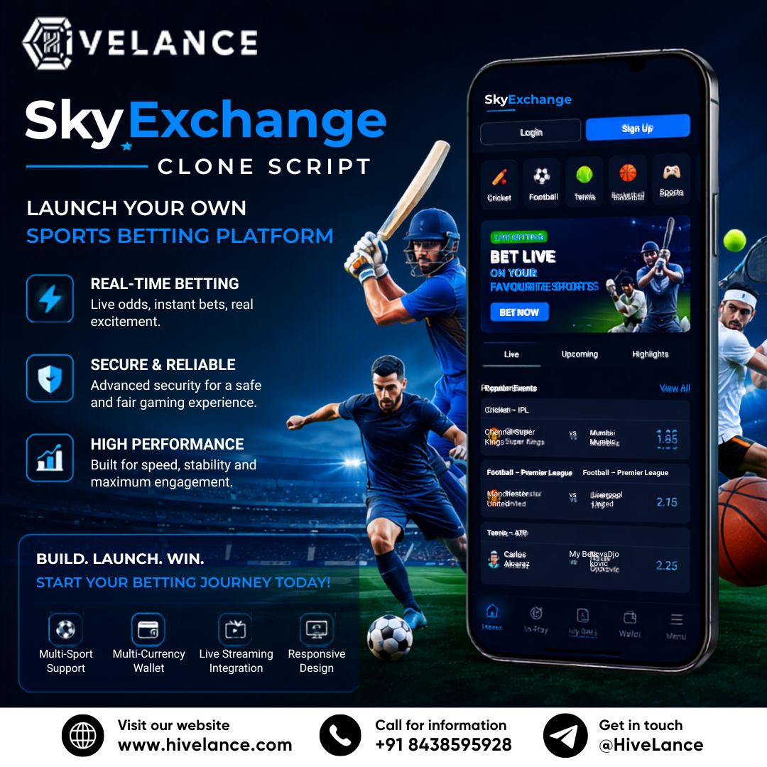 SkyExchange Clone App Development: Build a Feature-Rich Sports Betting Platform