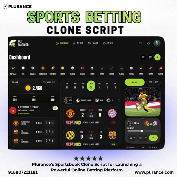 Sports Betting Clone Script with Live Betting and Real-Time Odds