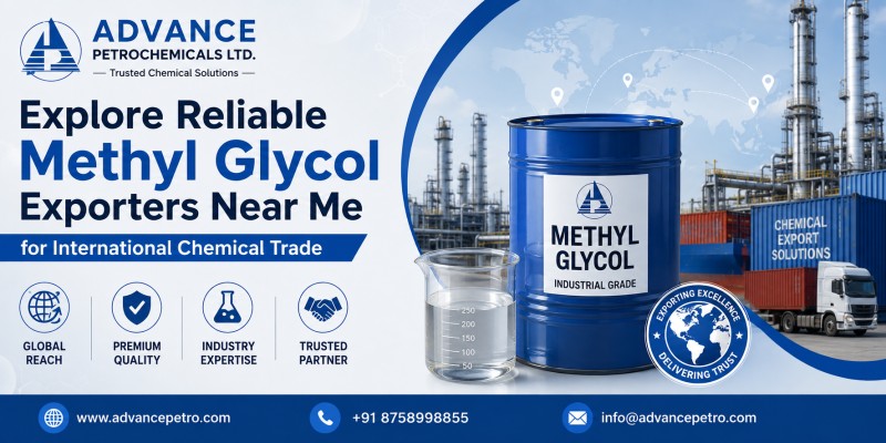 Explore Reliable Methyl Glycol Exporters Near Me for International Chemical Trade