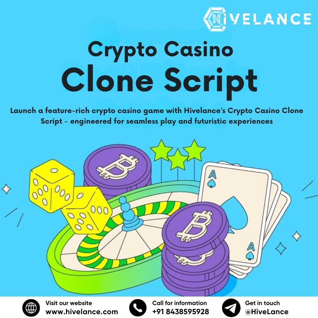 Take your Casino business to the next level with feature-rich Crypto Casino Clone Script