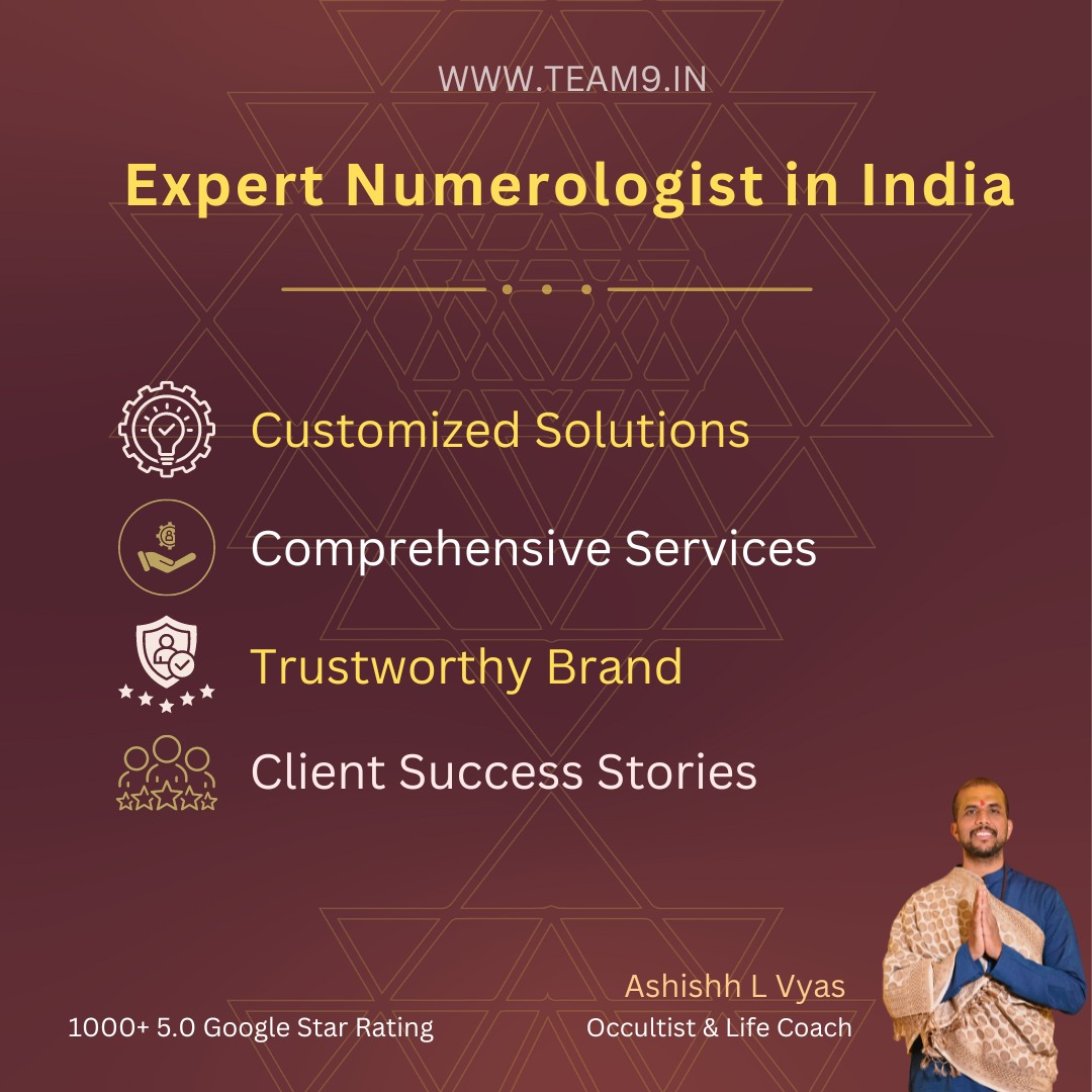 Trusted Online Numerologist in Mumbai | Consult TEAM9
