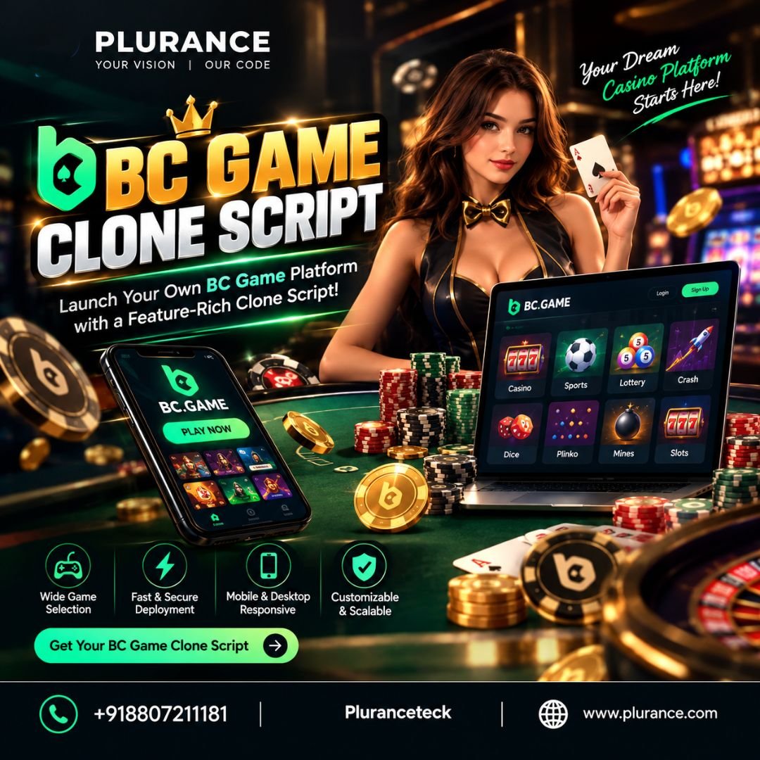 Start Building Your Gaming Empire with a BC Game Clone Script