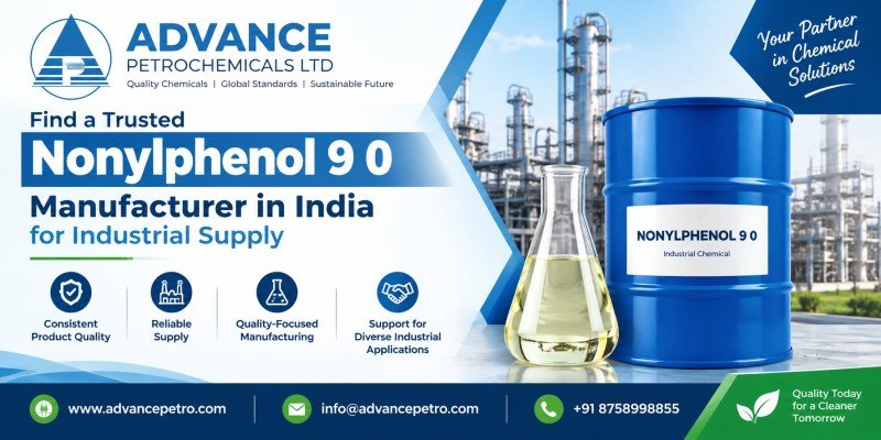 Find a Trusted Nonylphenol 9 0 Manufacturer in India for Industrial Supply