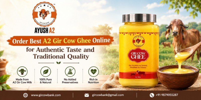 Order Best A2 Gir Cow Ghee Online for Authentic Taste and Traditional Quality