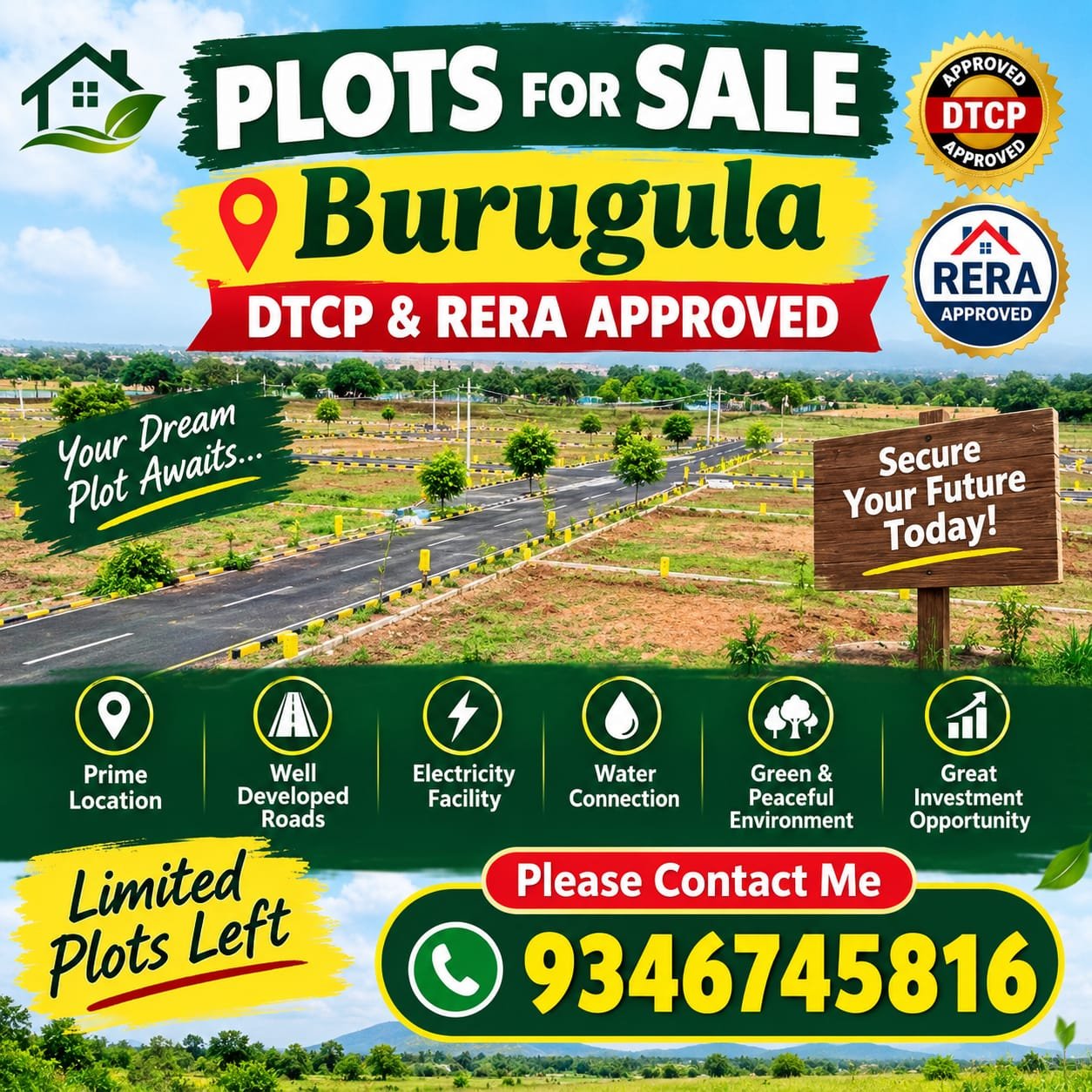 Plots for Sale in Burgula, Hyderabad
