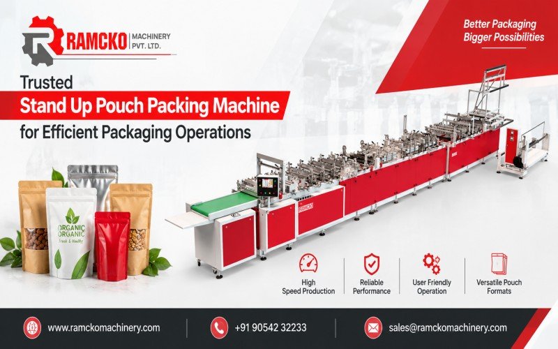Trusted Stand Up Pouch Packing Machine for Efficient Packaging Operations