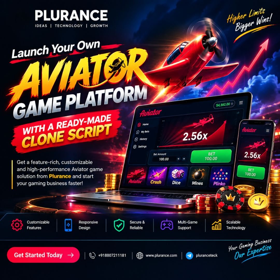 Create an Engaging Gaming Platform with Aviator Game Clone Script