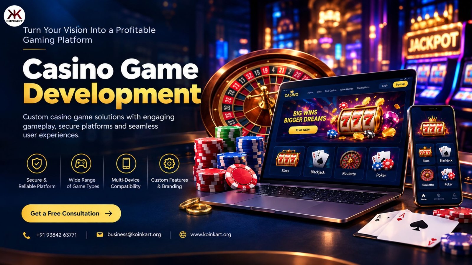 Build Your Own High-Demand Casino Betting Platform with Expert Development