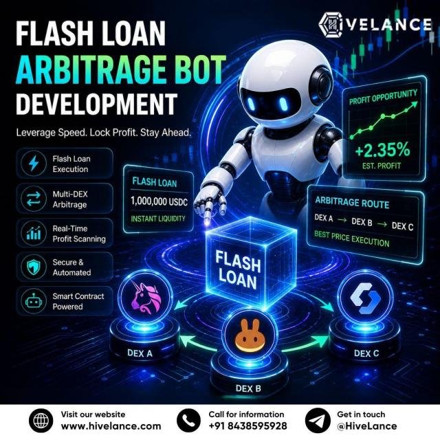 How Does Flash Loan Arbitrage Bot Development Improve Trading Profitability?