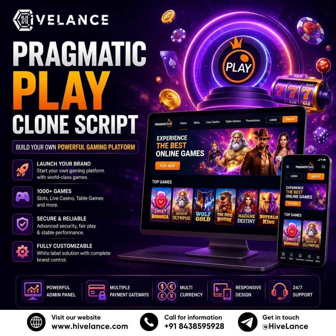 Launch Your Casino Business Faster With a Pragmatic Play Clone App