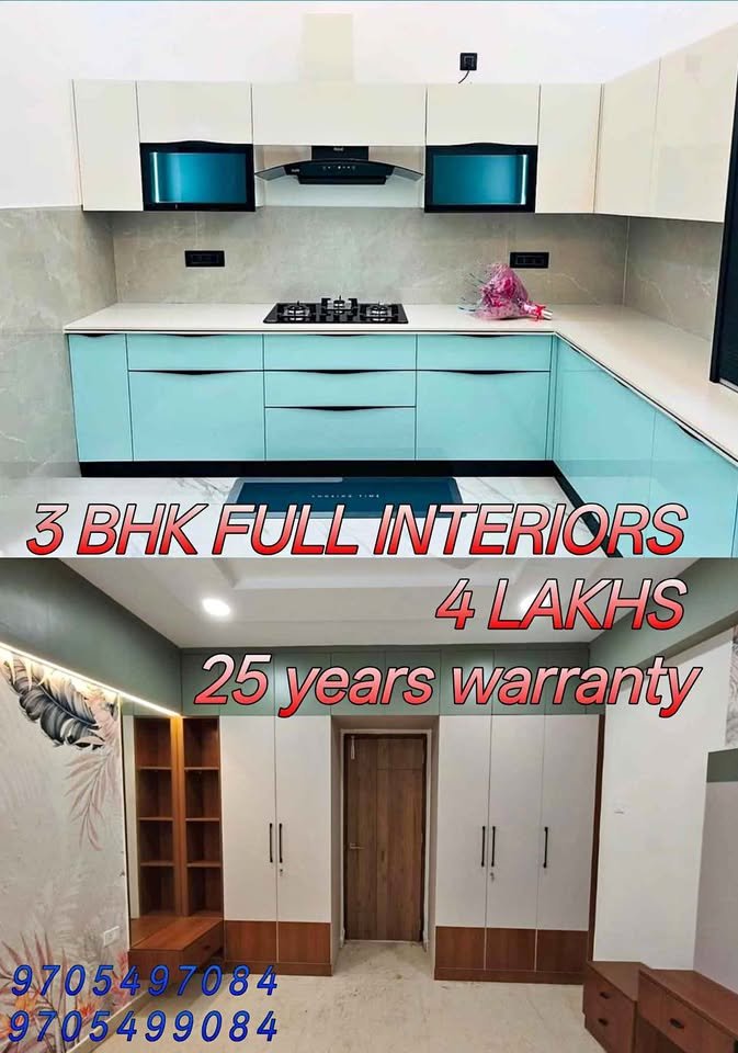 Home Interior work – 4 Lakhs